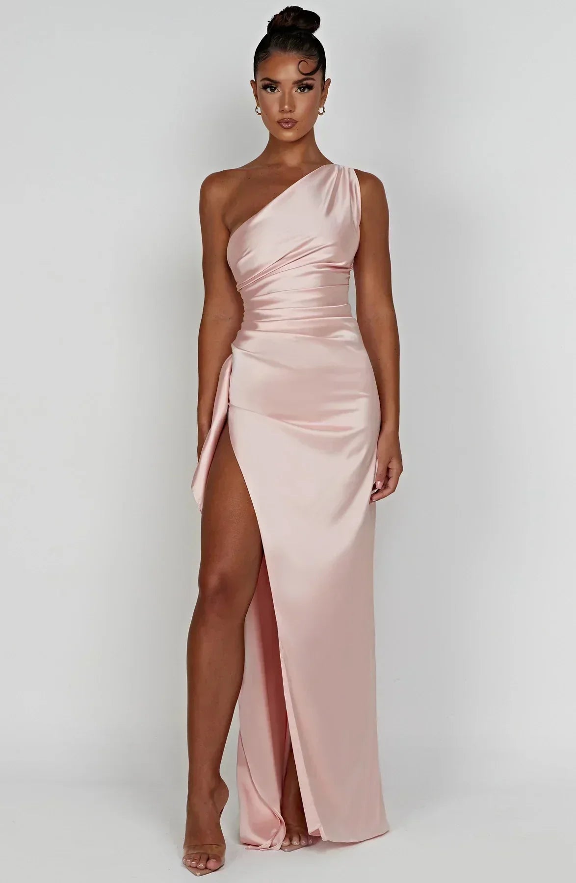 Nabila | Elegant one-shoulder dress for women