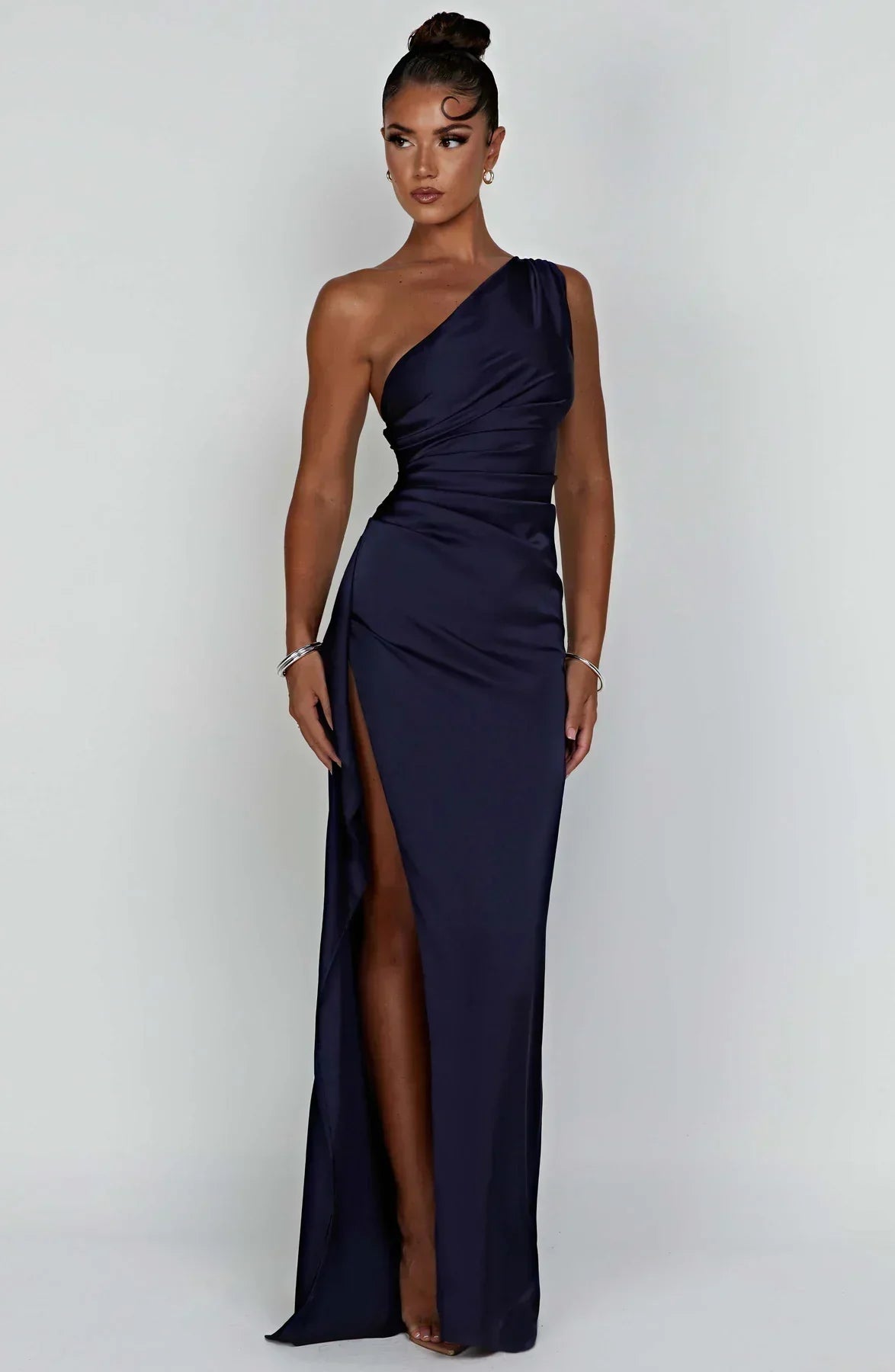 Nabila | Elegant one-shoulder dress for women