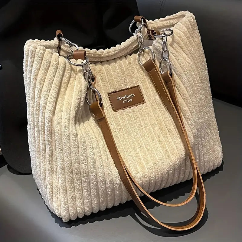 Julia™ | Cotton Corduroy Tote Bag