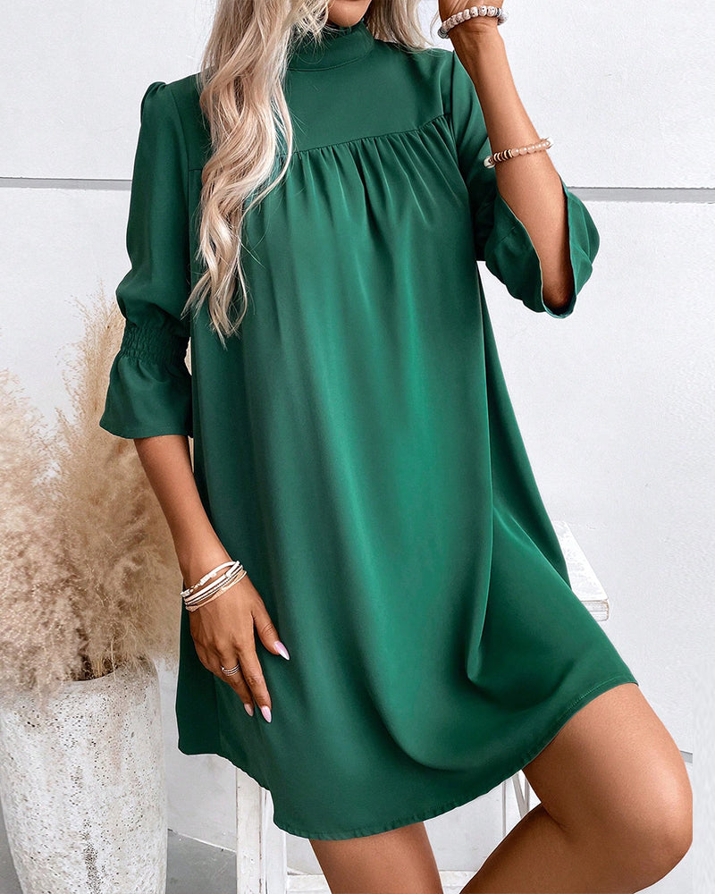 Naomi | Elegant Plain Dress