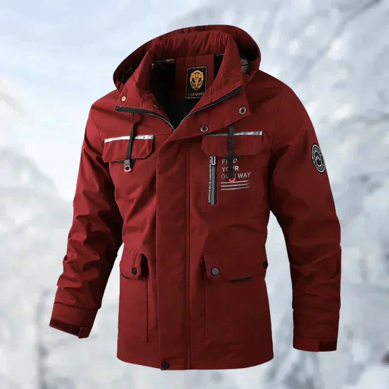 Roland | Cozy waterproof jacket for men
