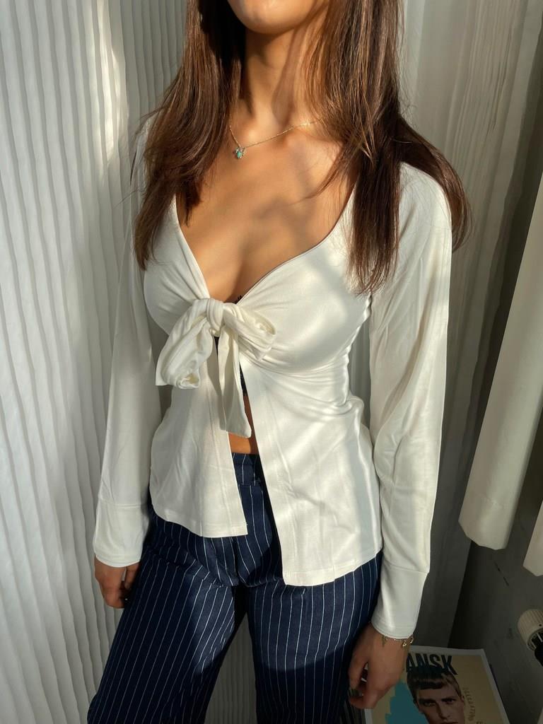 Evy | White Women's Top