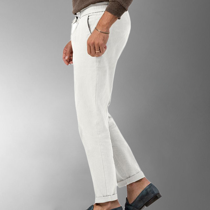 Vincent | Perfect Linen Trousers for Men