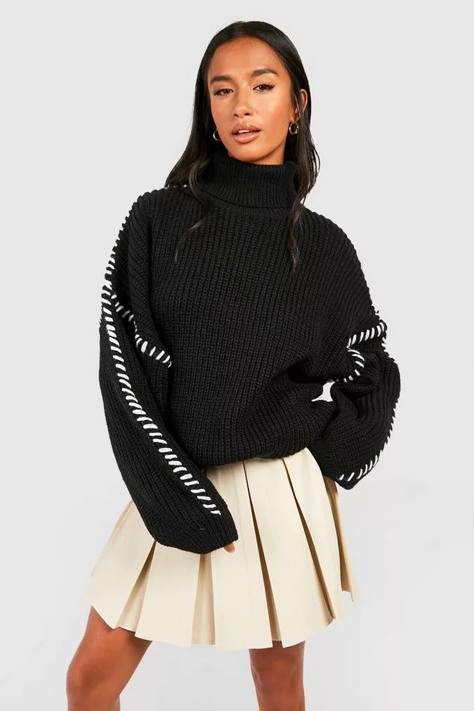 Lily | Trendy Petite Sweater Ladies Cream