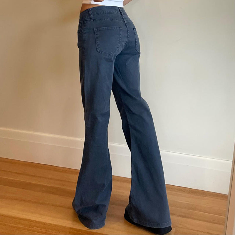 Onni | Classic wide-leg cotton jeans for women