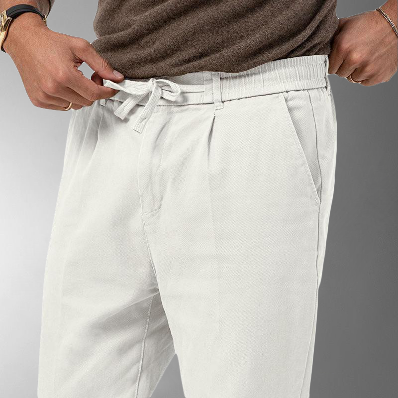 Vincent | Perfect Linen Trousers for Men