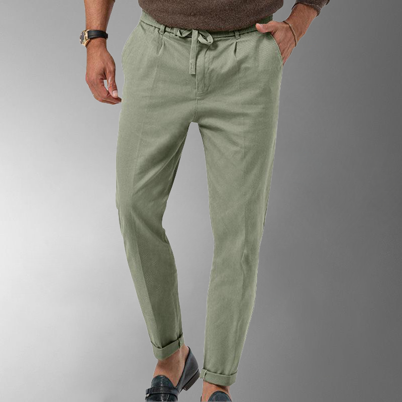 Vincent | Perfect Linen Trousers for Men