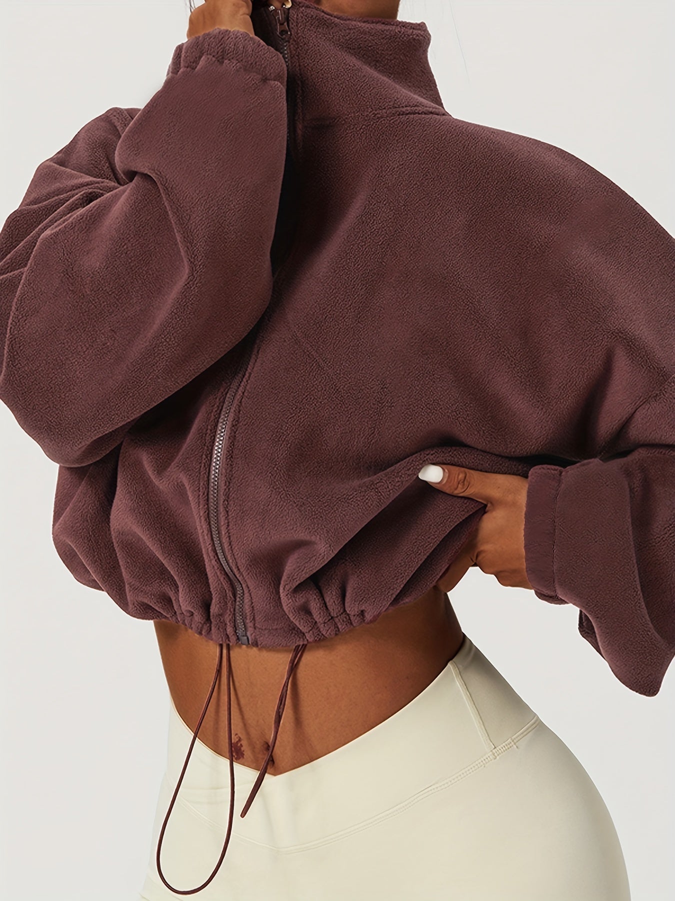 Skim™ Fleece Crop Jacket