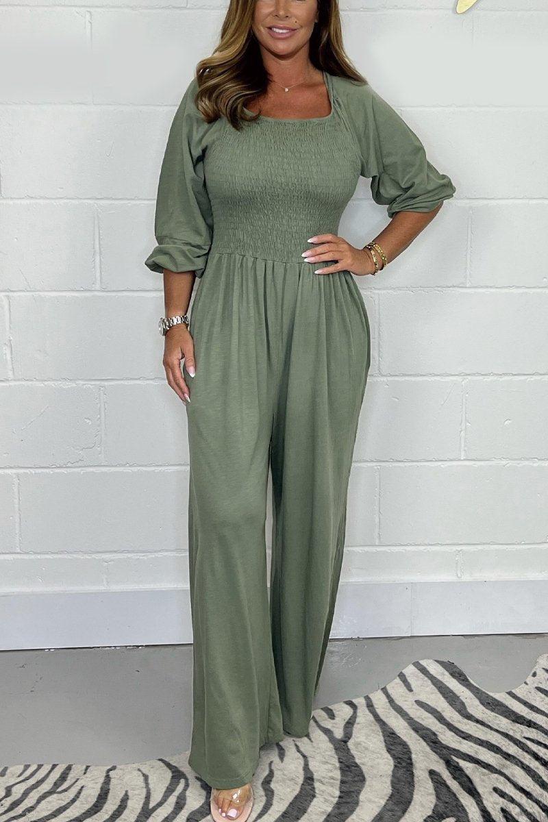 Margo | Casual plain jumpsuit