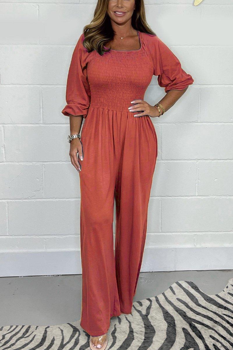 Margo | Casual plain jumpsuit