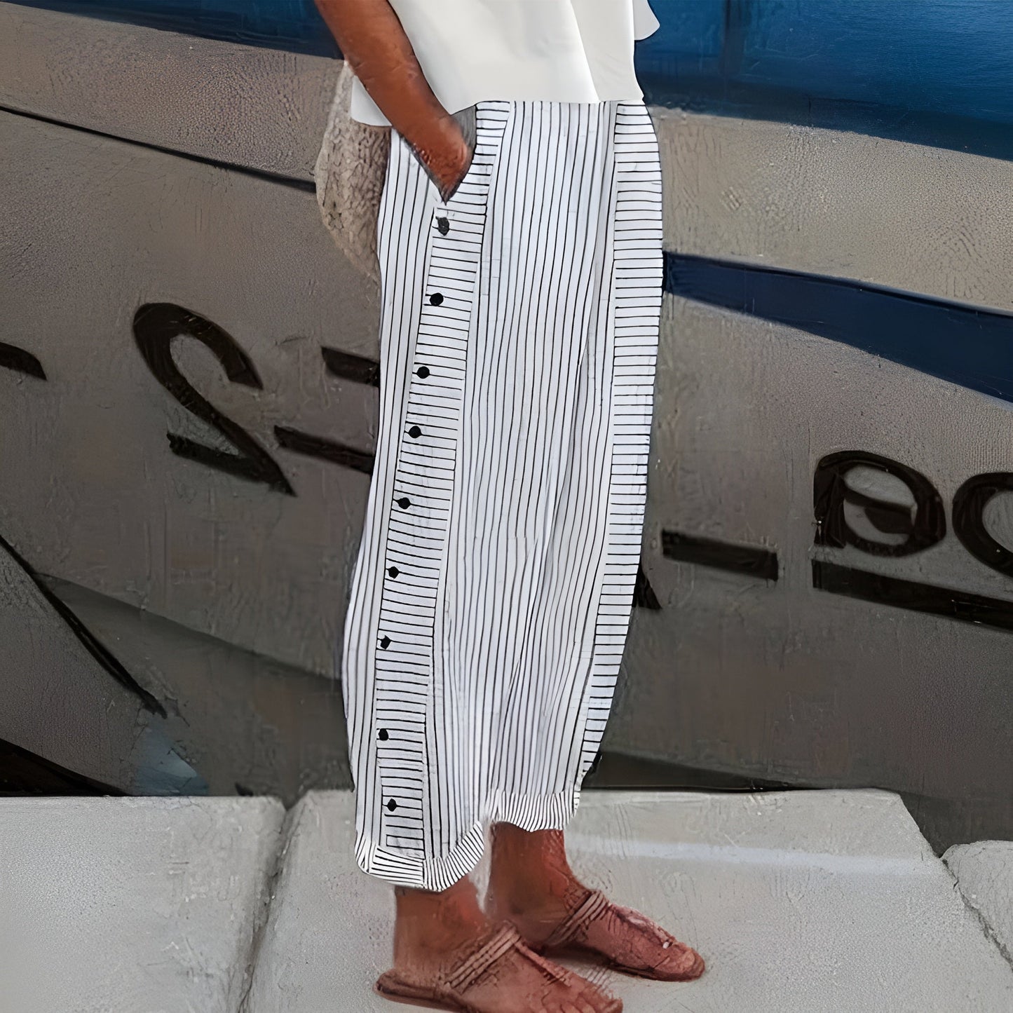 Alave - Airy Linen-Cotton Women's Trousers