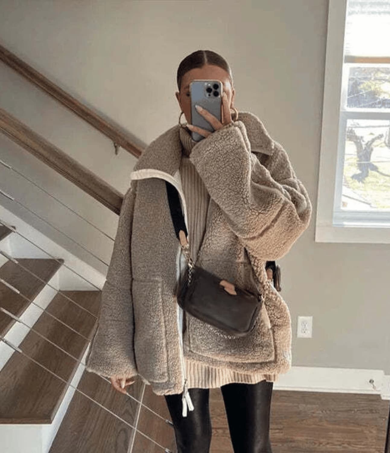 Azha | Soft and warm teddy fleece jacket