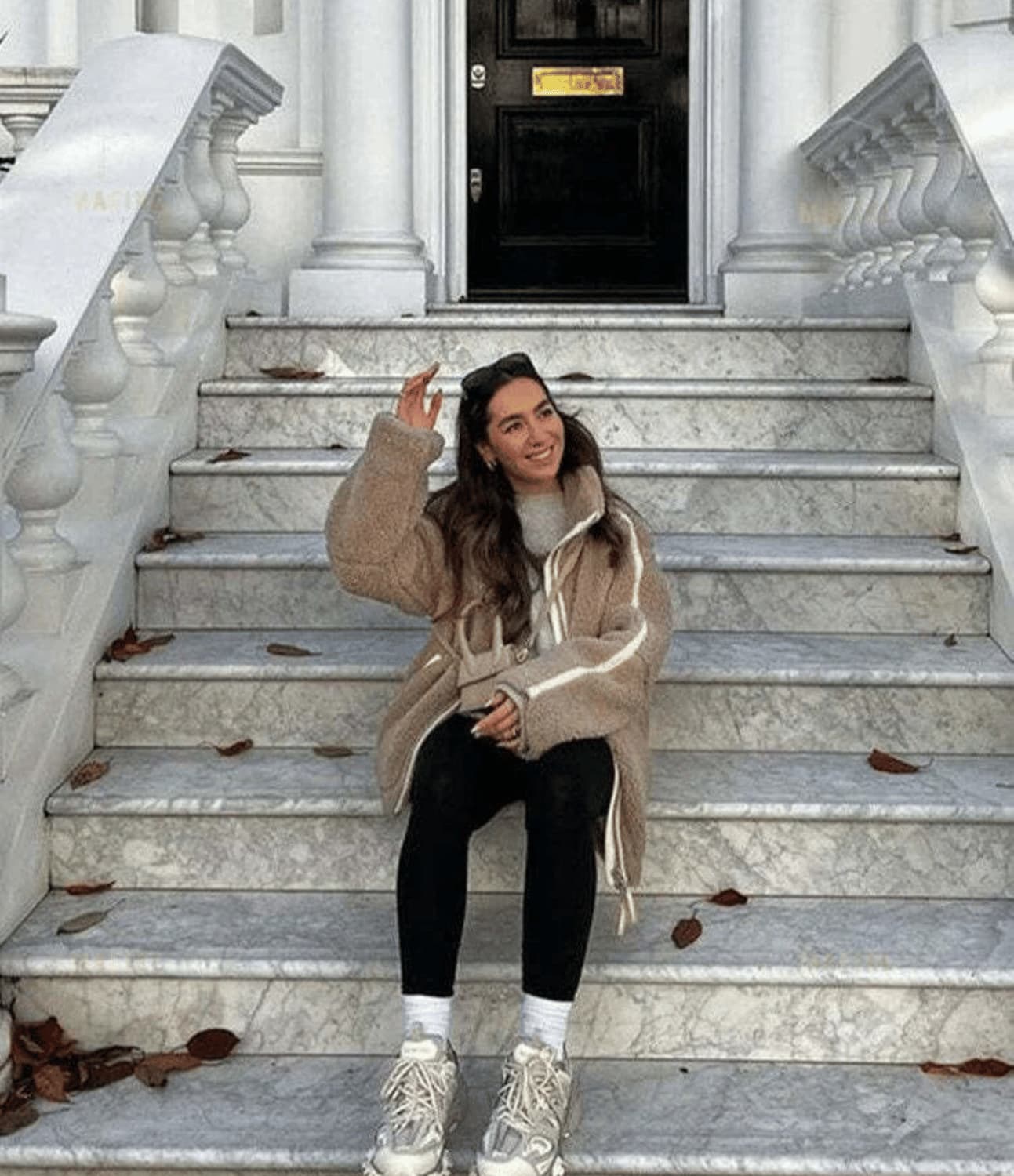 Azha | Soft and warm teddy fleece jacket