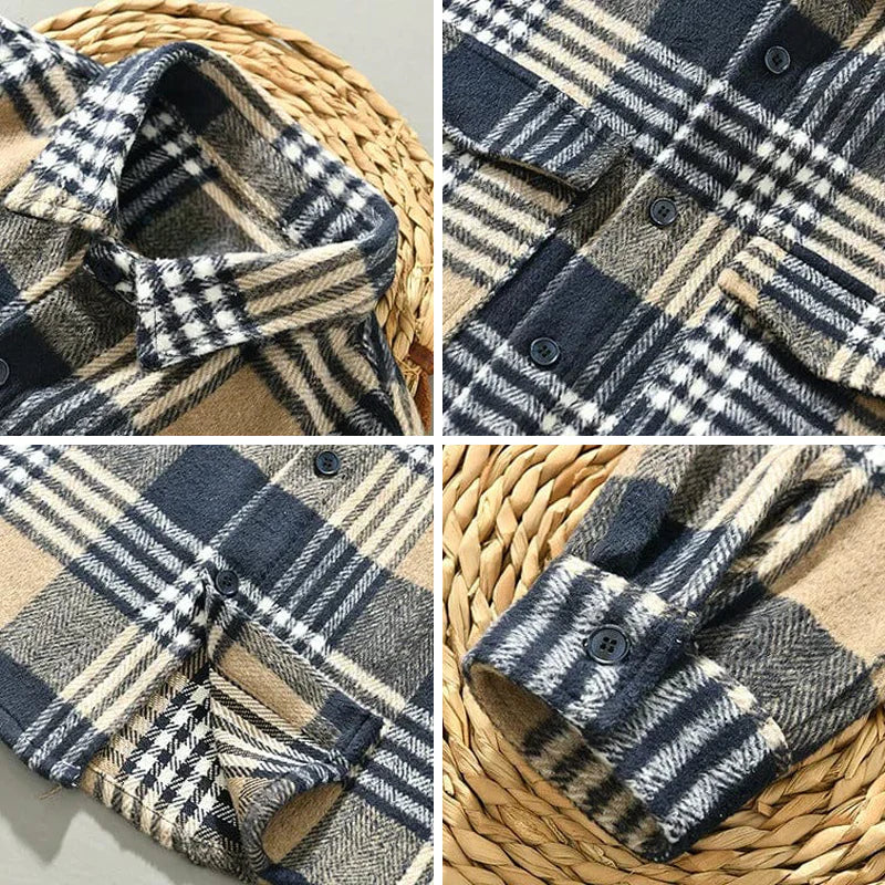 Caleb | Elegant Flannel Shirt for Men