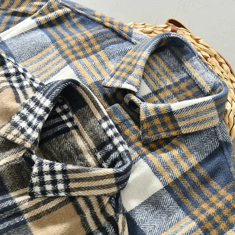 Caleb | Elegant Flannel Shirt for Men