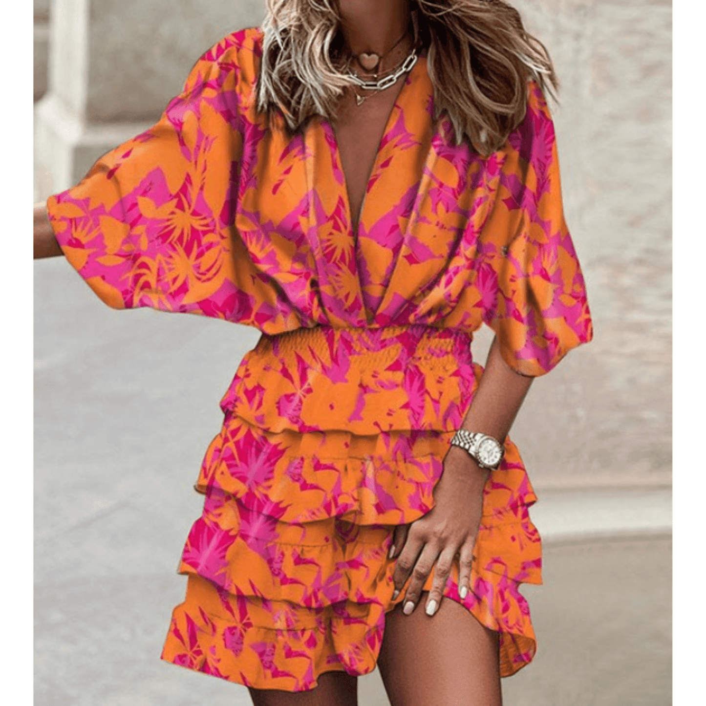 Julia | Elegant Pleated Dress