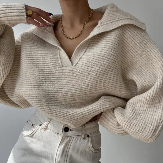 Onni | Classic chic oversized knitted sweater