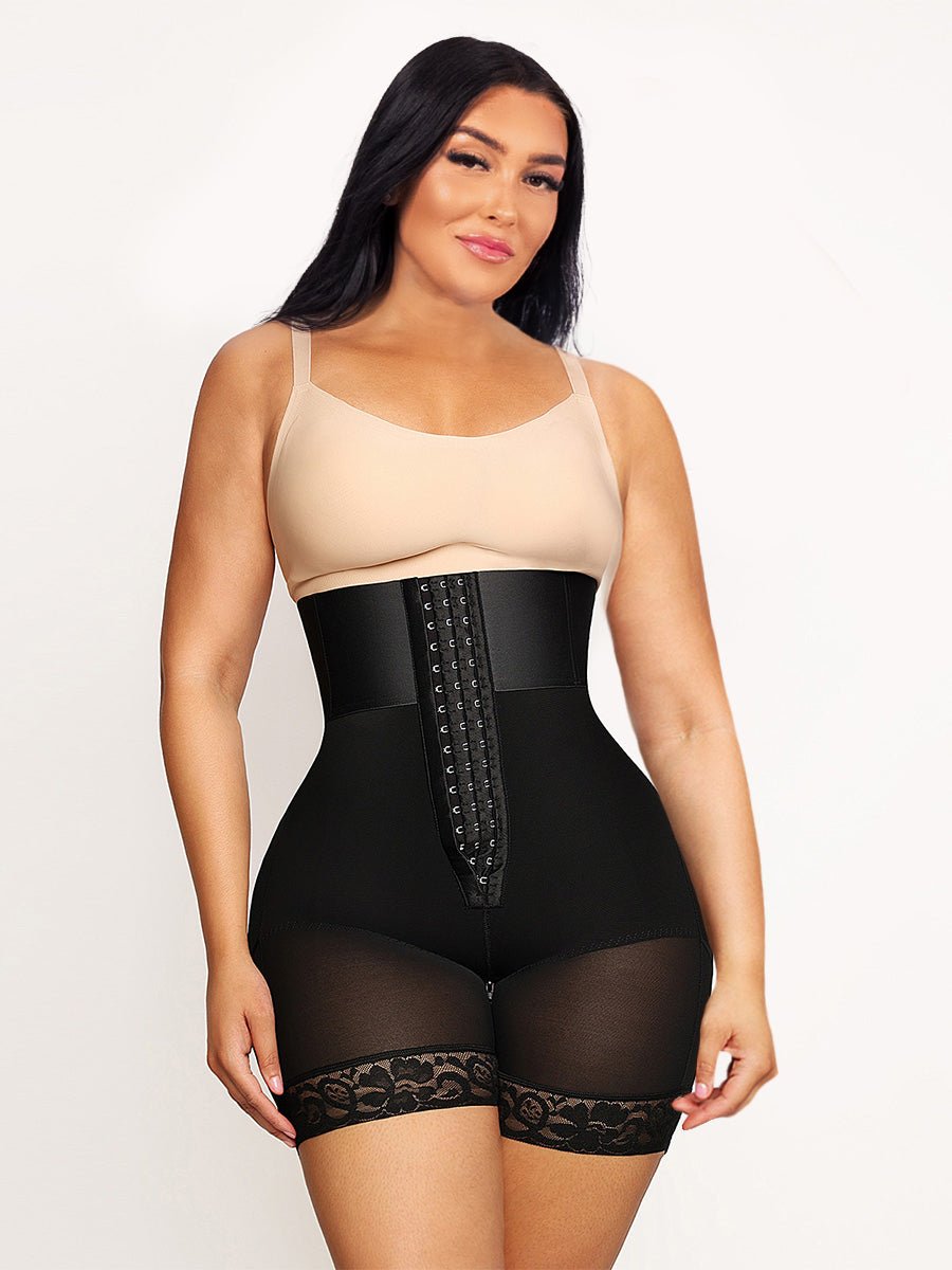 Valentina™ Shaper - Fitted Body Shaper 3 Rows of Hooks and Bones