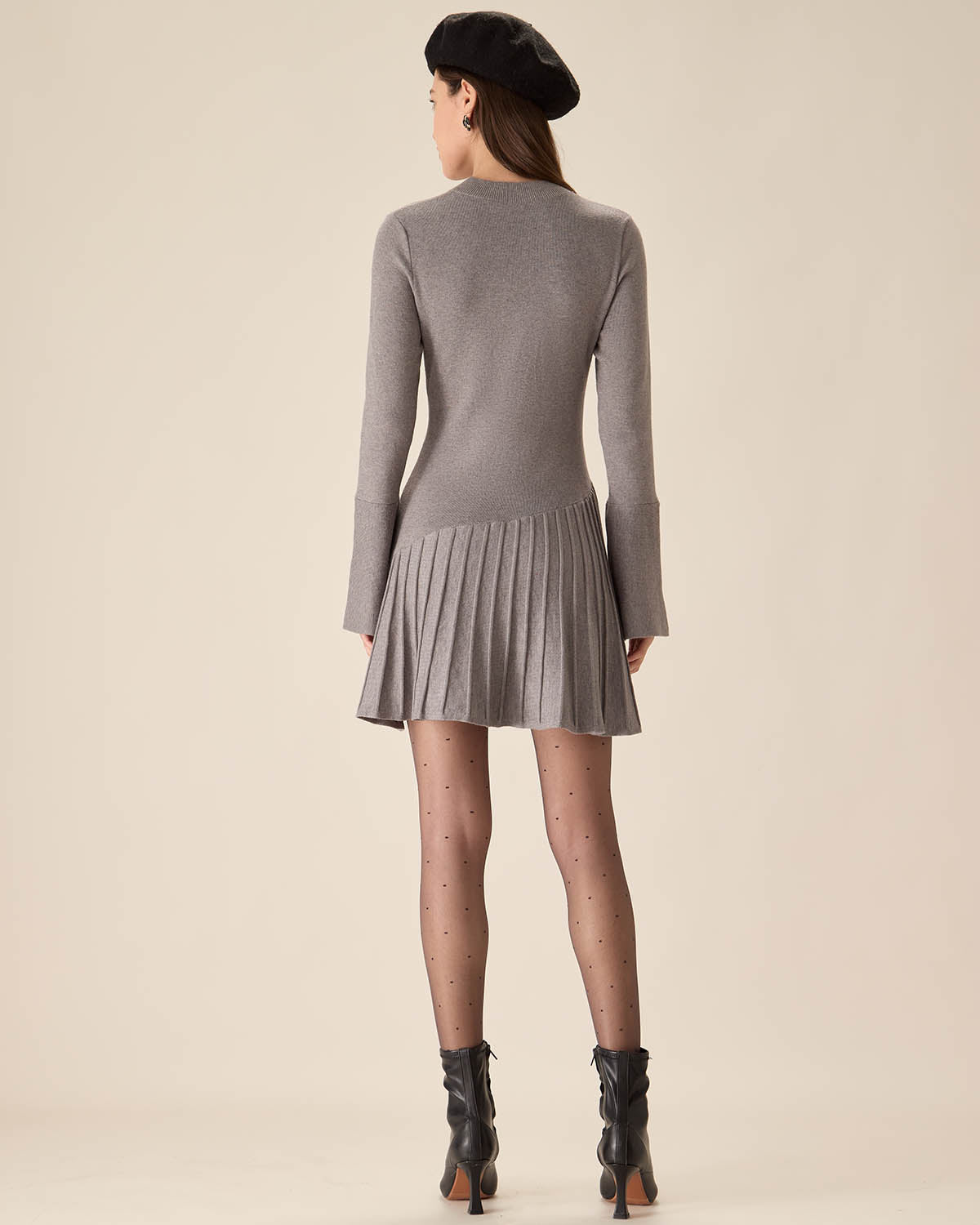 Diana™ - Classic Knitted Winter Dress