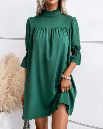 Naomi | Elegant Plain Dress