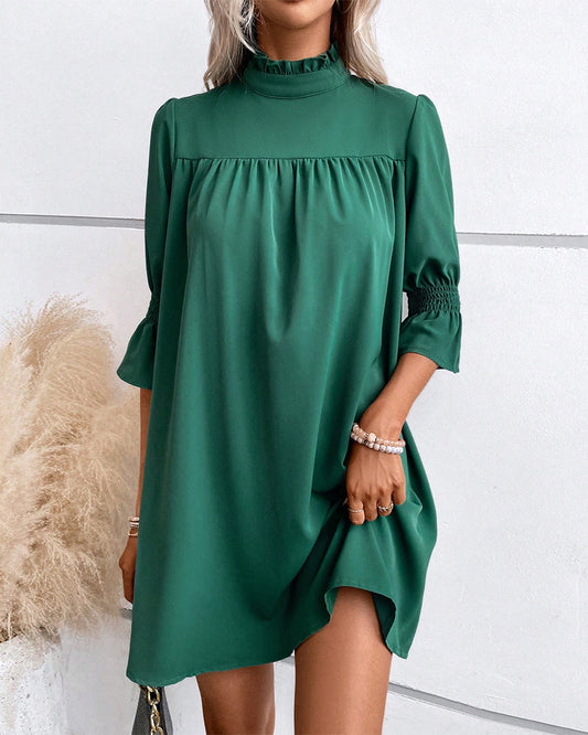 Naomi | Elegant Plain Dress