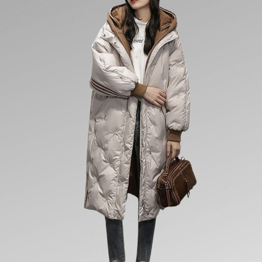 Rozina | Trendy long winter coat for women