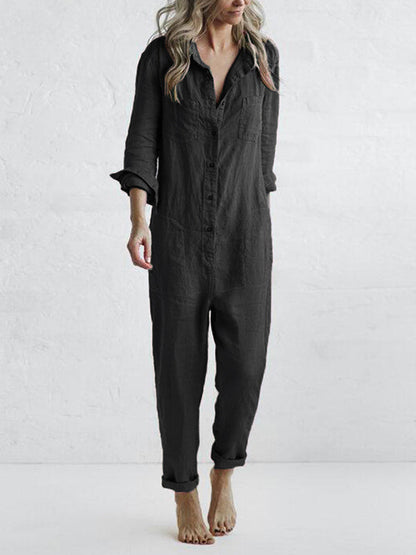 Brooklyn | Perfect Long Sleeve Jumpsuit for Women