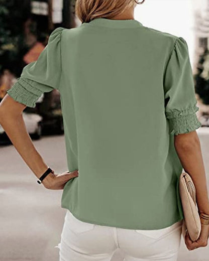 Moniek | V-neck blouse 