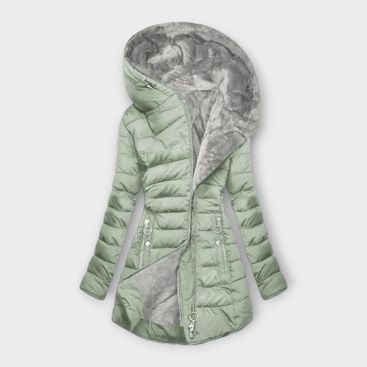 Amara™ | Elegant Coat with Warm Fleece