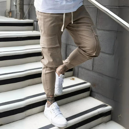 Meson | Cargo pants with drawstring waist