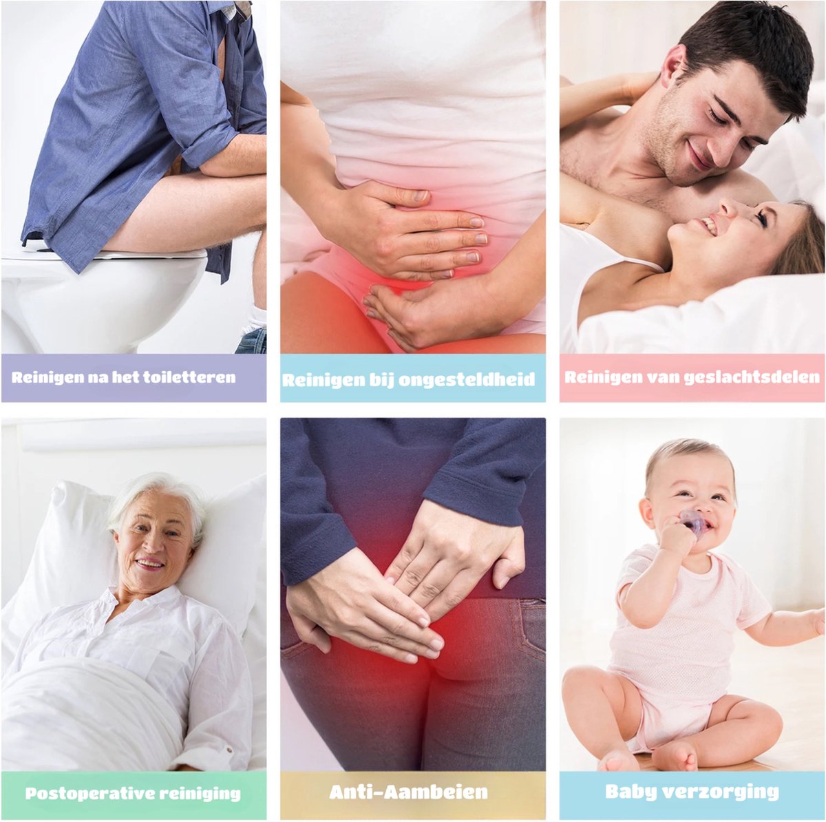 AquaCare™ Peri Bottle | Portable Bidet Toilet Postpartum