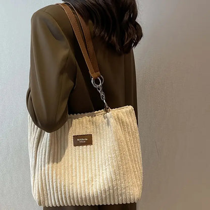 Julia™ | Cotton Corduroy Tote Bag