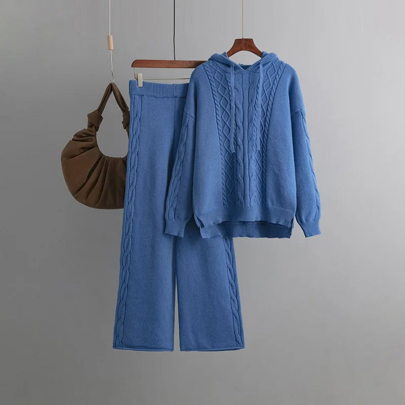 Roma™ - Super comfortable, oversized 3-piece knitted set