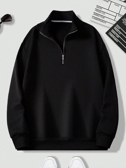 Charlie | Casual plain sweatshirts for men