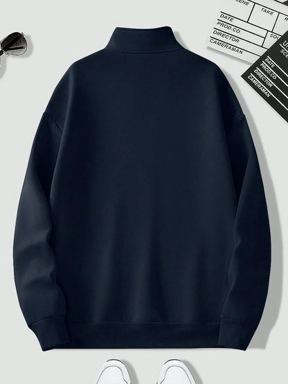 Charlie | Casual plain sweatshirts for men