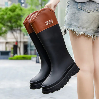 Naomi - High Stylish Women's Rain Boots 