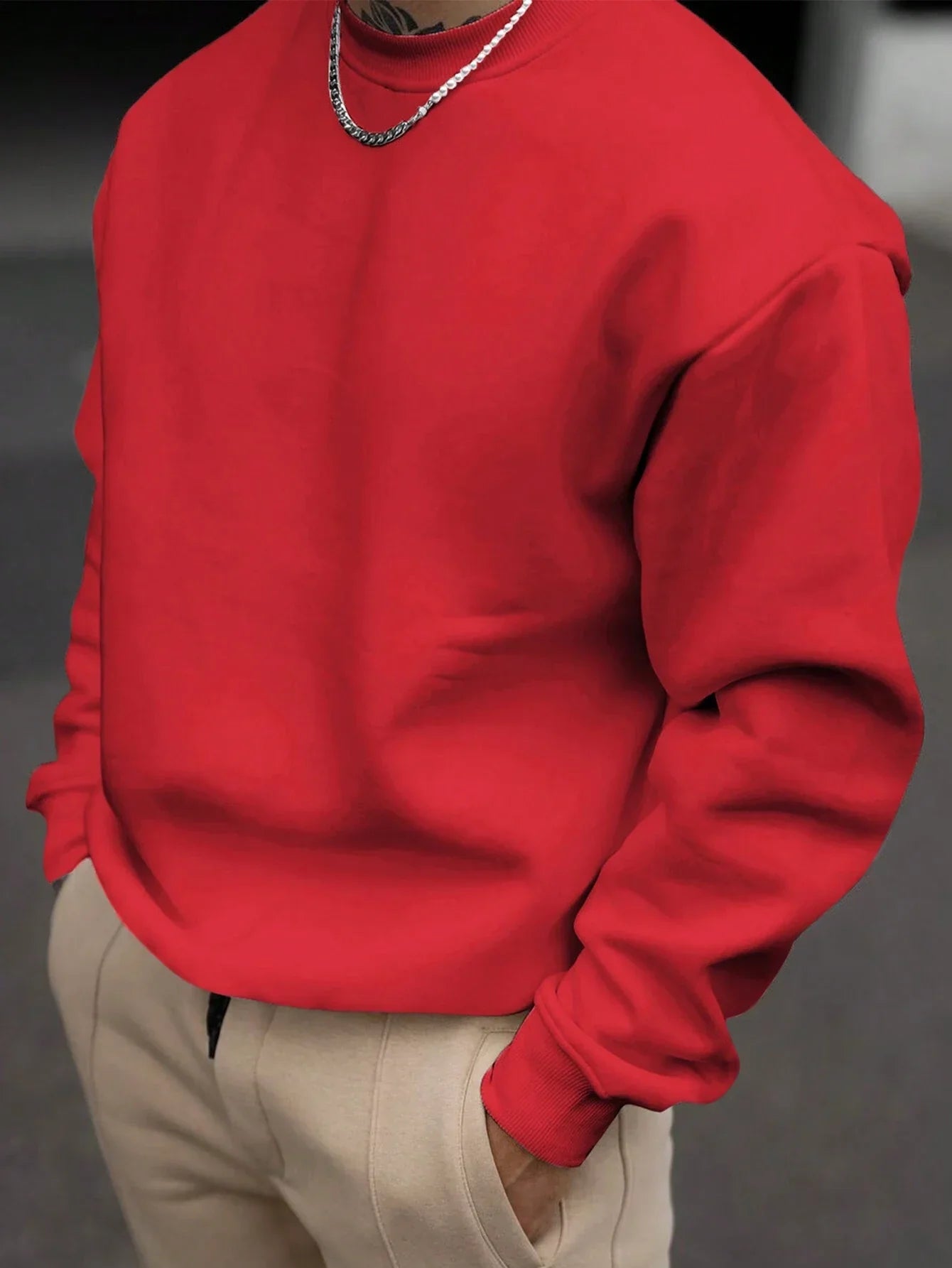 Elvis | Men's Casual Crew Neck Sweatshirt