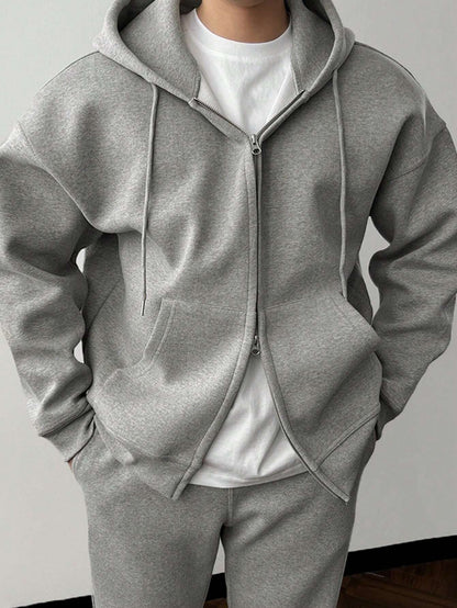 Alexander | Men's Plain Hoodie and Pants Set