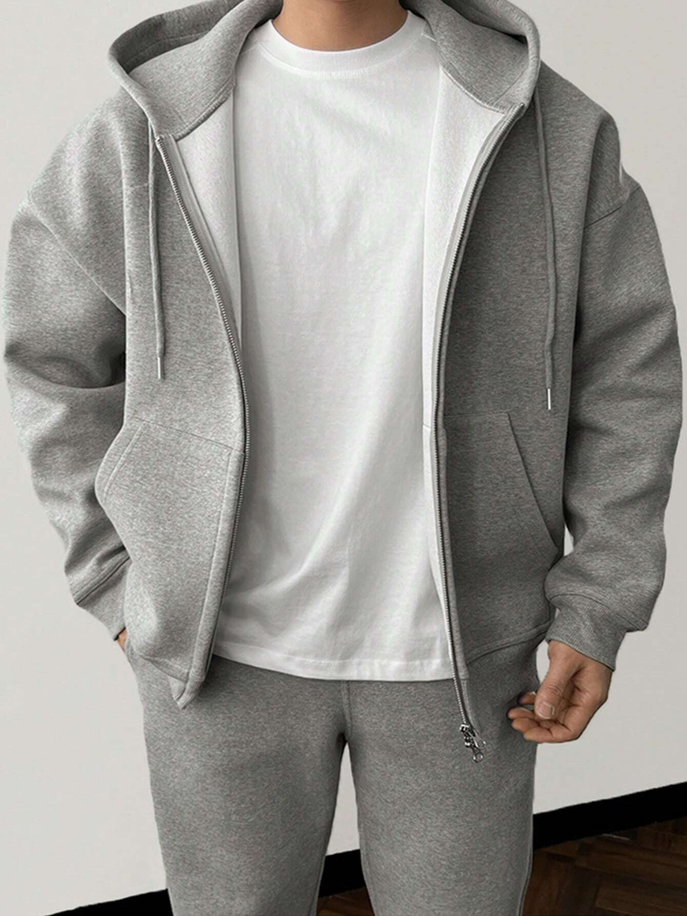 Alexander | Men's Plain Hoodie and Pants Set