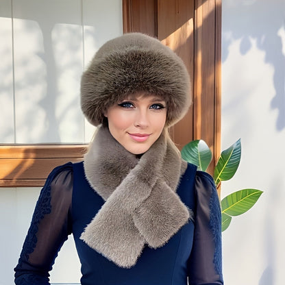 Elegant Fur Winter Set