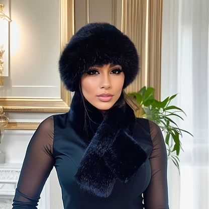 Elegant Fur Winter Set
