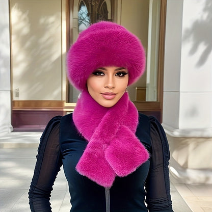 Elegant Fur Winter Set