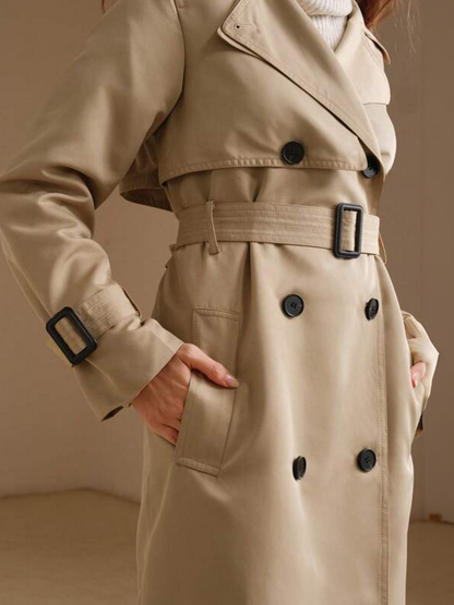 Julia | Trendy luxury trench coat for women