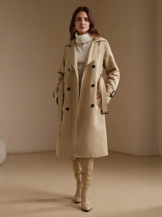 Julia | Trendy luxury trench coat for women