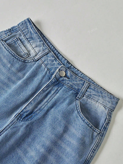 Clara | Perfect loose-fitting straight-leg jeans for women