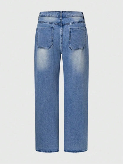Clara | Perfect loose-fitting straight-leg jeans for women