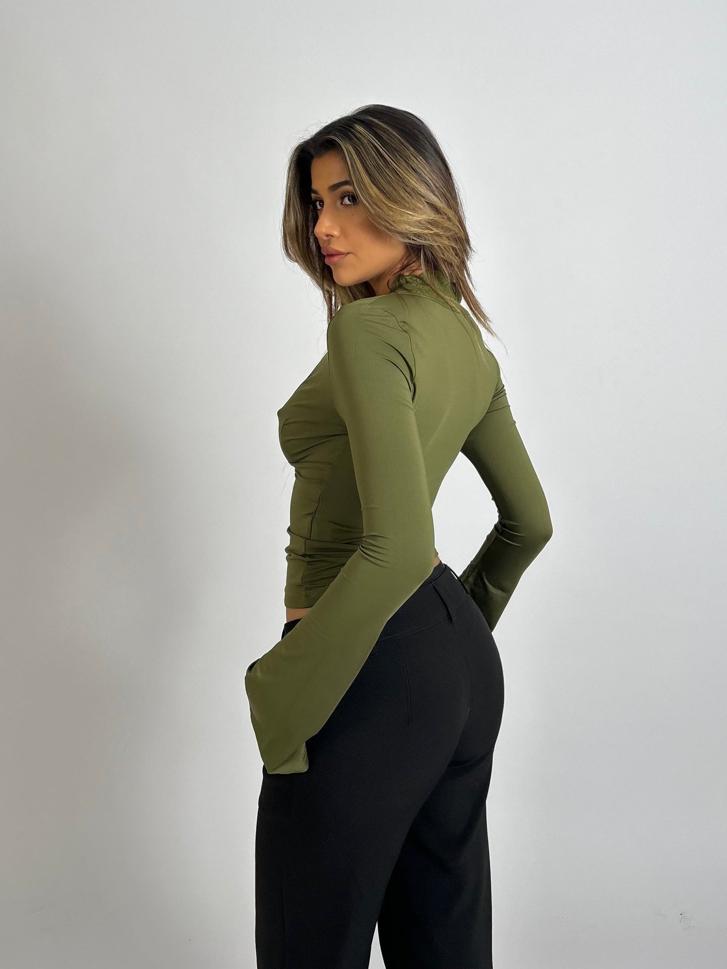 Fay™ - Lacetop Longsleeve