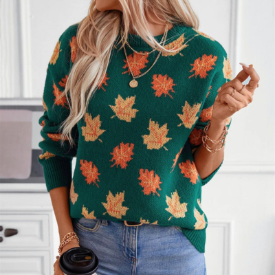 Terra - Autumn Leaves Sweater 