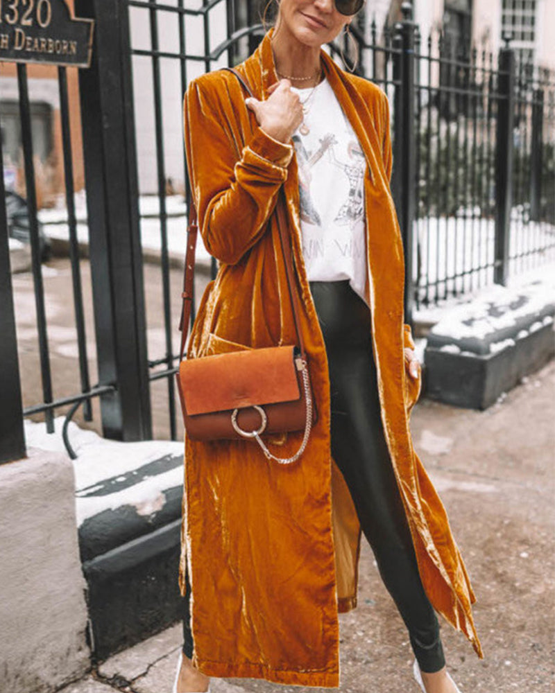 Velvet Vest | Floor