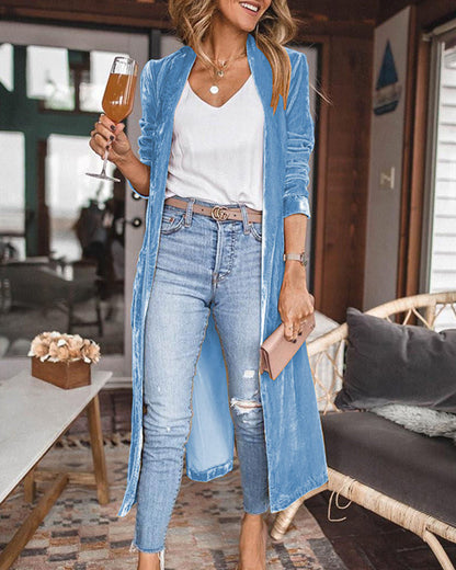 Velvet Vest | Floor